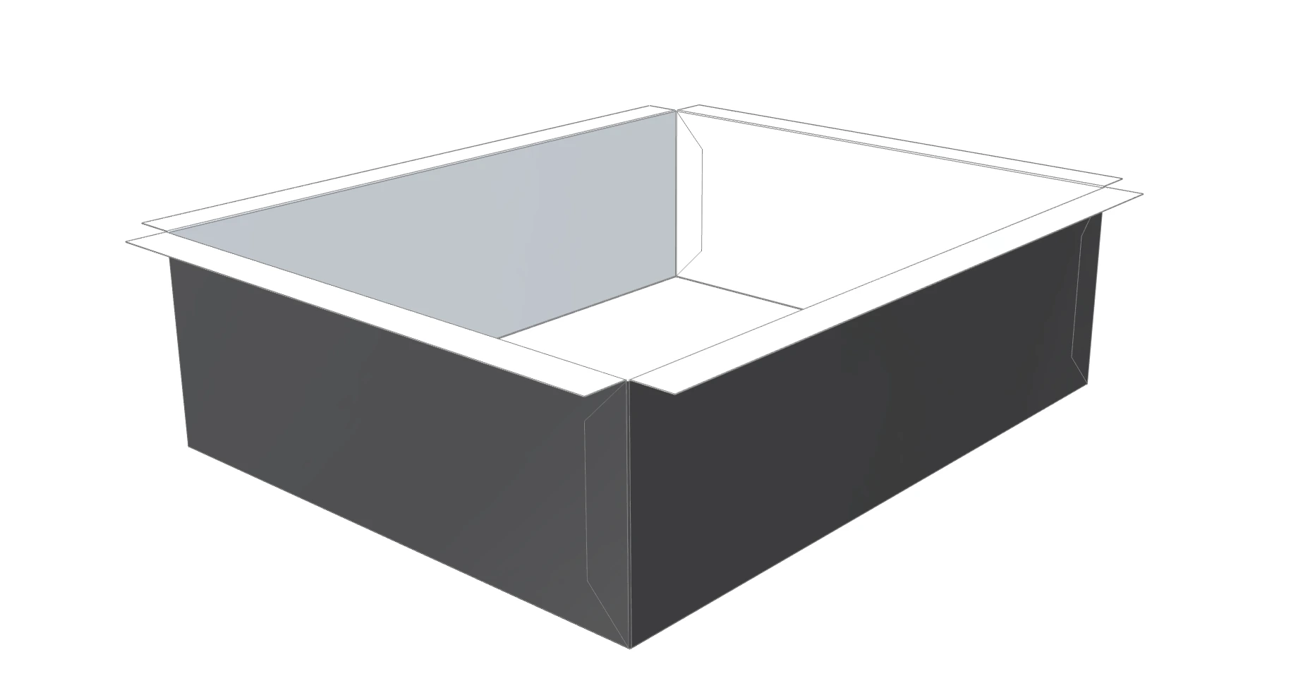 sump for low points in roofing systems