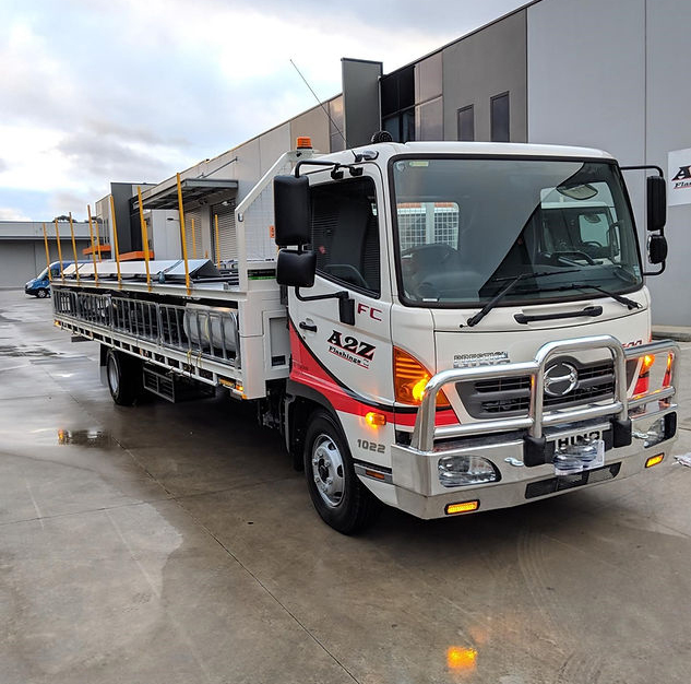 a2Z Flashings pickup truck